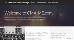 Desktop Screenshot of cma-me.com