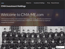 Tablet Screenshot of cma-me.com